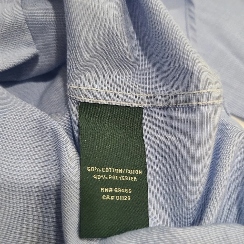Lauren Ralph Laren Light Blue Boys Shirt Sz.12